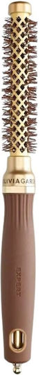 Olivia Garden Blowout Shine Βούρτσα Μαλλιών Καφέ