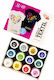 Rosa Talent Stoffmalfarben Set 12 Farben 20 Ml Herz