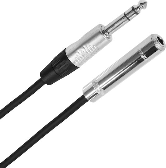 Plugger Cable 6.3mm male - 6.3mm male 3m
