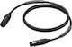 Procab Cable XLR male / XLR female - Μαύρο 5m 2062529