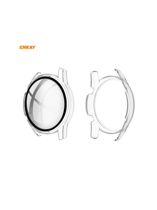 Hat-prince Plastikhülle in Transparent Farbe für Huawei Watch GT 2 42mm