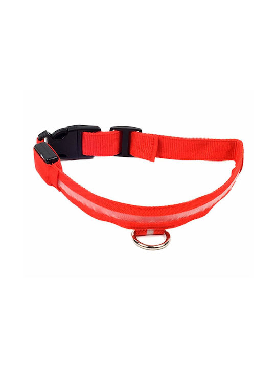 Led Red Illuminated Collar Dog Cat Avx-ag232r