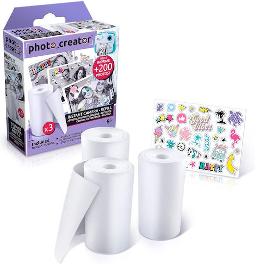 Canal Toys Φωτογραφικό Χαρτί Instant για Εκτυπωτές Inkjet 25 Φύλλα