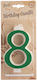 Huge Number Candles No.8 Green Lumea Candle