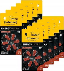 Intenso Μπαταρίες Ακουστικών Βαρηκοΐας 312 1.45V Intenso Μπαταρίες Ακουστικών Βαρηκοΐας 312 1.45V