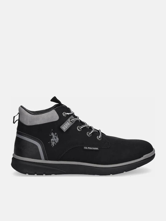 Polo Assn Boots Black YGOR010-BLK