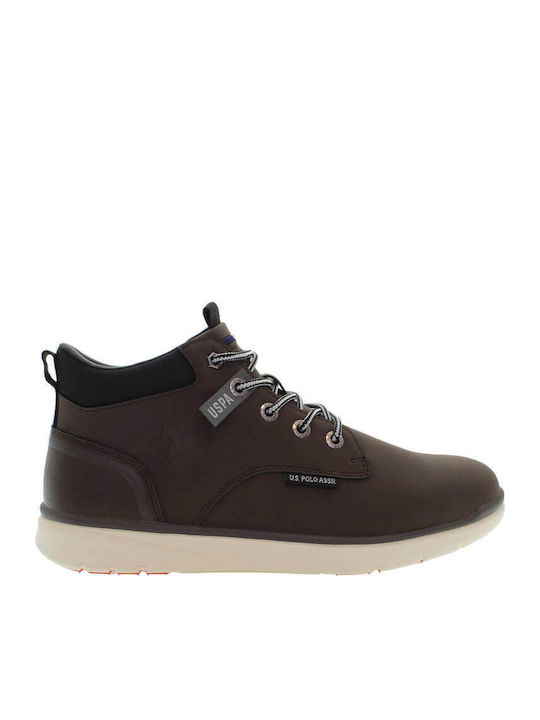 U.S. Polo Assn. Herren Stiefel Braun