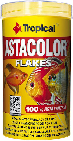 Tropical Astacolor Color-enhancing Flake Food 1 Pack 1 X 500 Ml
