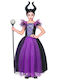 W Widmann Milano Party Fashion Kids Carnival Costume Malefizia Dress Evil Fairy Fairy Tale Halloween