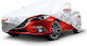 Car Cover Silver Color Size L 480 X 180 X 120cm