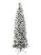 Weihnachtsbaum Schlank Beschneit 240cm