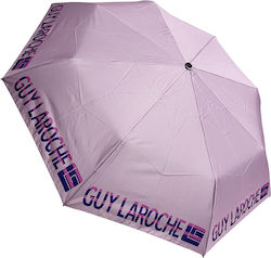 Guy Laroche Winddicht Regenschirm Kompakt Flieder