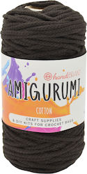 Amigurumi Cotton Yarn 100g Dark Brown