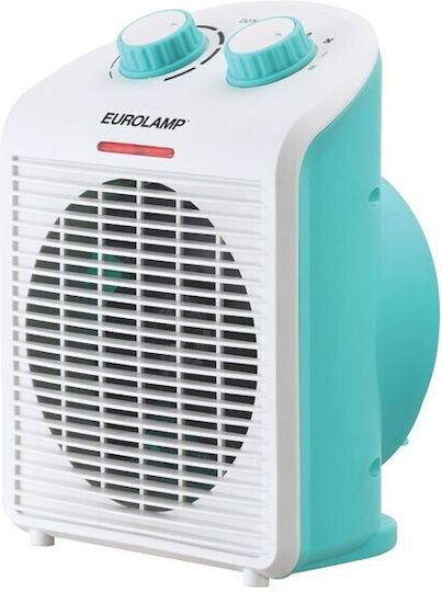 Eurolamp Fan Heater Bathroom Floor White 2000W