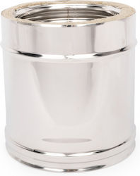 Insulated Inox Chimney Pipe Φ150-Φ200 0.25cm