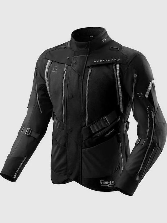 Rebelhorn Hardy 3 Ανδρικό Μπουφάν 4 Εποχών Μαύρο Rebelhorn Hardy 3 Ανδρικό Μπουφάν 4 Εποχών Μαύρο
