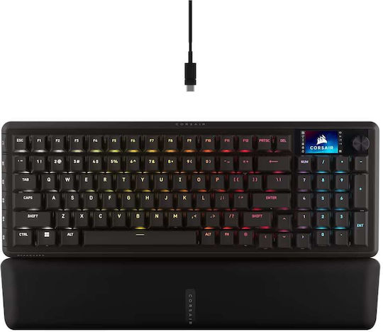 Corsair Vanguard Pro 96 Hall Effect Gaming Keyboard 96% with Corsair MGX switches and RGB lighting (English US)