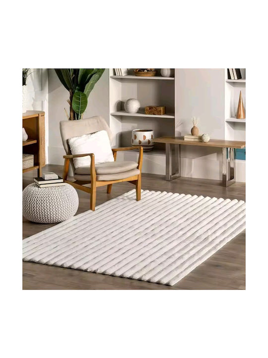 Natural Home Χαλί 60x180cm Off White
