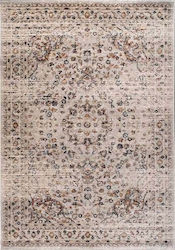 Estia Χαλί 133x190cm Light Brown White Estia Χαλί 133x190cm Light Brown White