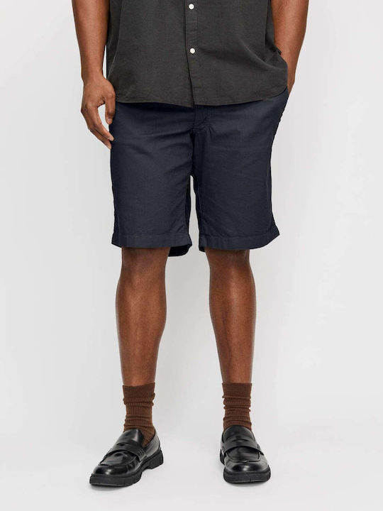 Jack & Jones Ανδρική Βερμούδα Chino Dark Navy