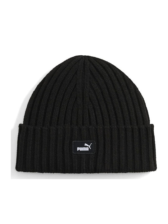 Beanie Unisex Beanie Knitted in Black color