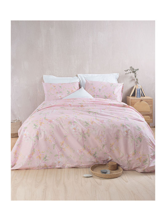Rythmos Duvet Set Single 160x240cm Benetita Pin...