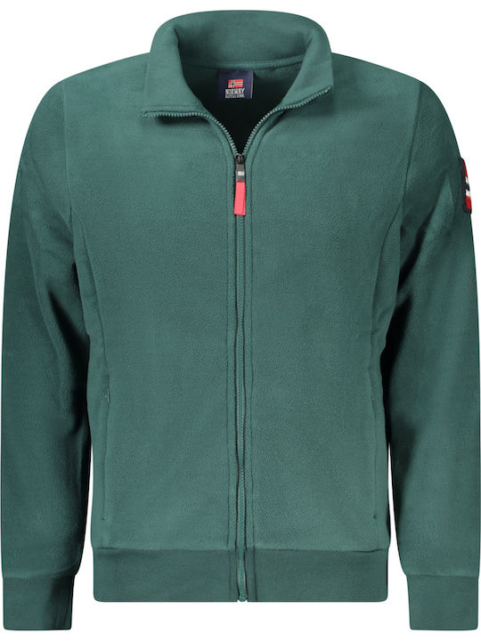 Ανδρική Ζακέτα Fleece Πράσινη