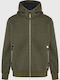 Cardigan With Hood Green