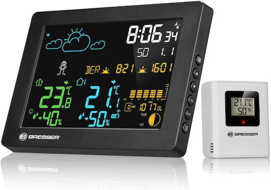 Bresser 7007520 Wireless Digital Weather Station Tabletop Black