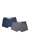 Men's Boxers Blue/Anthracite 2Pack