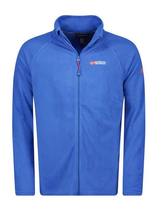 Geographical Norway Fleece Jacket Royal Blue