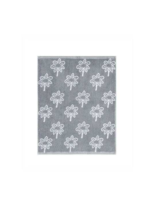 Kentia Βρεφική Πετσέτα Προσώπου/Χεριών Cungo Grey 46x60cm Βάρους 450gr/m²