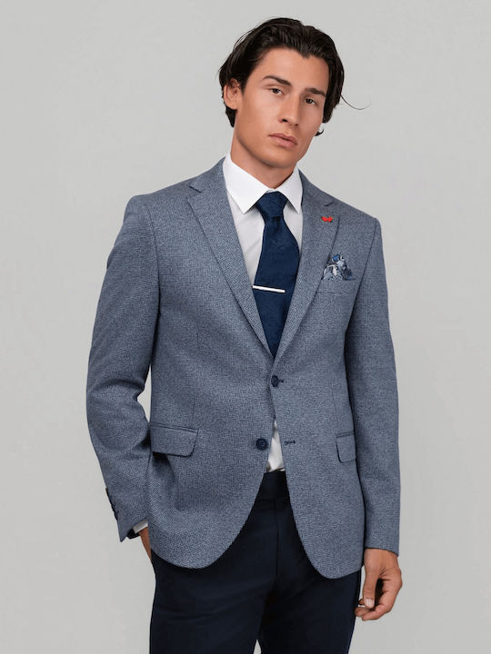 Herrenanzugsjacke Grey-blue