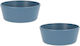 Tutete Baby Food Container Set made of Silicone Blue 2pcs