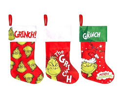Christmas Stocking with Grinch Small Fleece Stocking (Miscellaneous Designs)