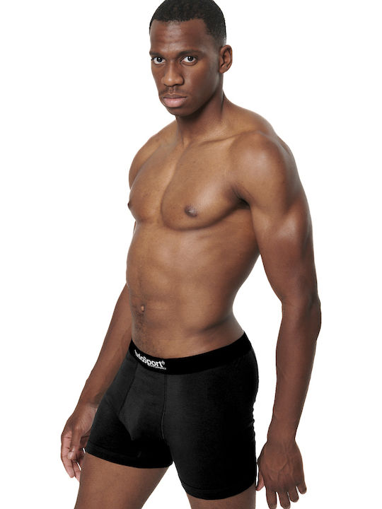 Body Action Men's Boxers 3Pack Black