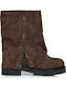 Stiefeletten Damen Braun