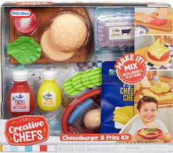 Little Tikes Creative Chef Cheeseburger & Fries Kit For Ages 3+