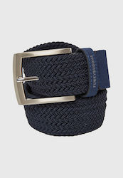 Funky Buddha Ανδρική Ζώνη Υφασμάτινη Navy Μπλε Funky Buddha Ανδρική Ζώνη Υφασμάτινη Navy Μπλε