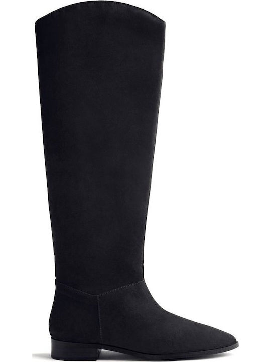 Gioseppo Leder Damenstiefel Schwarz