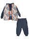 Kids Sweatpants Set Grey 3pcs