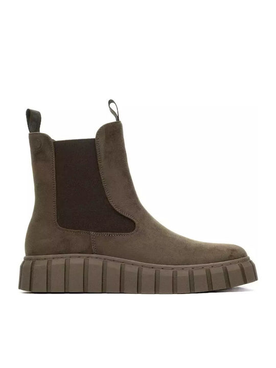 Refresh Stiefeletten Damen Grün
