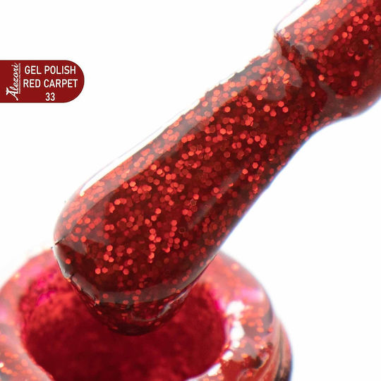 Alezori Semipermanent Lac de Unghii Red Carpet 33 15ml 1buc