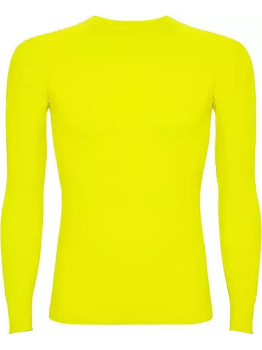 Roly Men's Long Sleeve Promotional Blouse Fluor Yellow