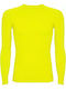Roly Men's Long Sleeve Promotional Blouse Fluor Yellow
