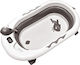 Bebe Stars Faltbare Babybadewanne mit Thermometer Gray
