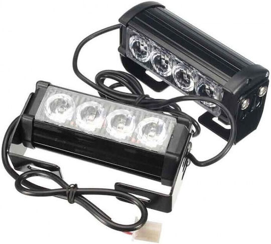 Far Auto LED cu Alb Iluminare