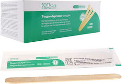 Softcare Γλωσσοπίεστρα 100τμχ Softcare Γλωσσοπίεστρα 100τμχ