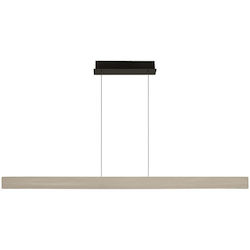 Zambelis Lights LED Γραμμικό Φωτιστικό Οροφής 40W Θερμό Λευκό Μ120xΒ6εκ.