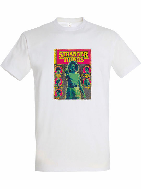 Παιδικό T-shirt White Stranger Things